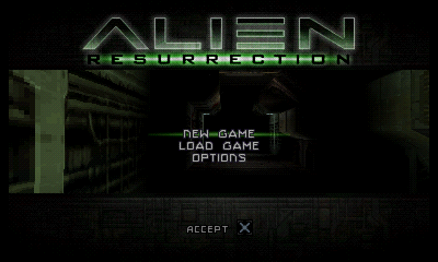 Alien: Resurrection Title Screen